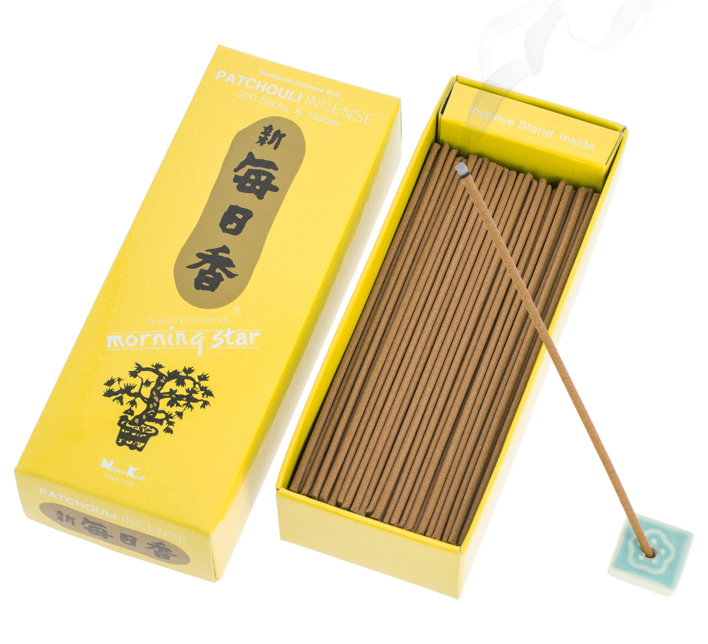 Incenso Morning Star - Patchouli, 200 varetas