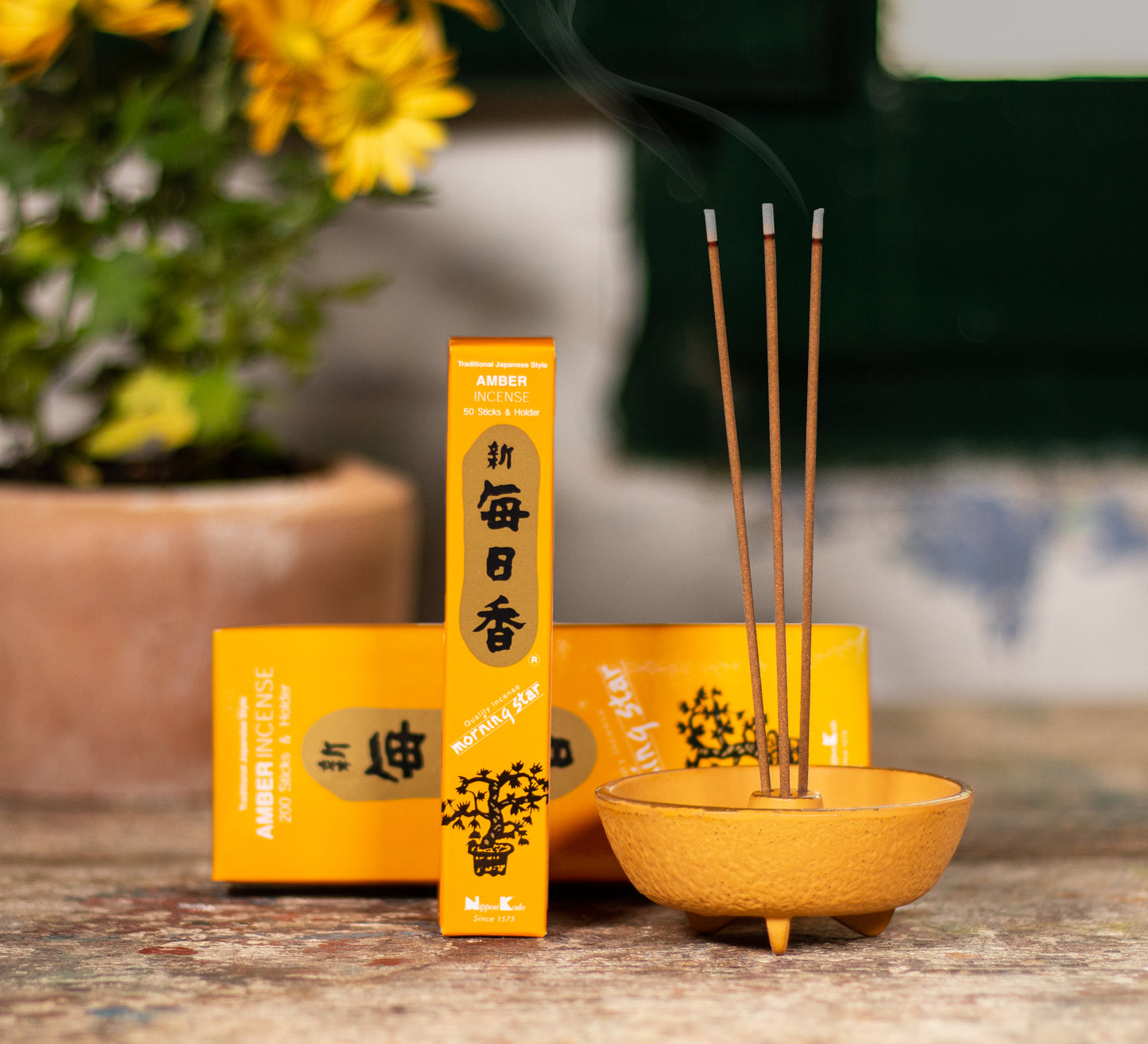Morning Star Incense - Amber, 200 Sticks
