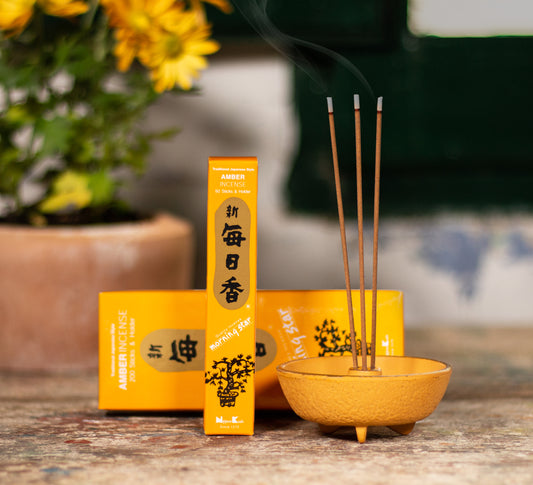 Incienso Morning Star Ámbar 200 barritas