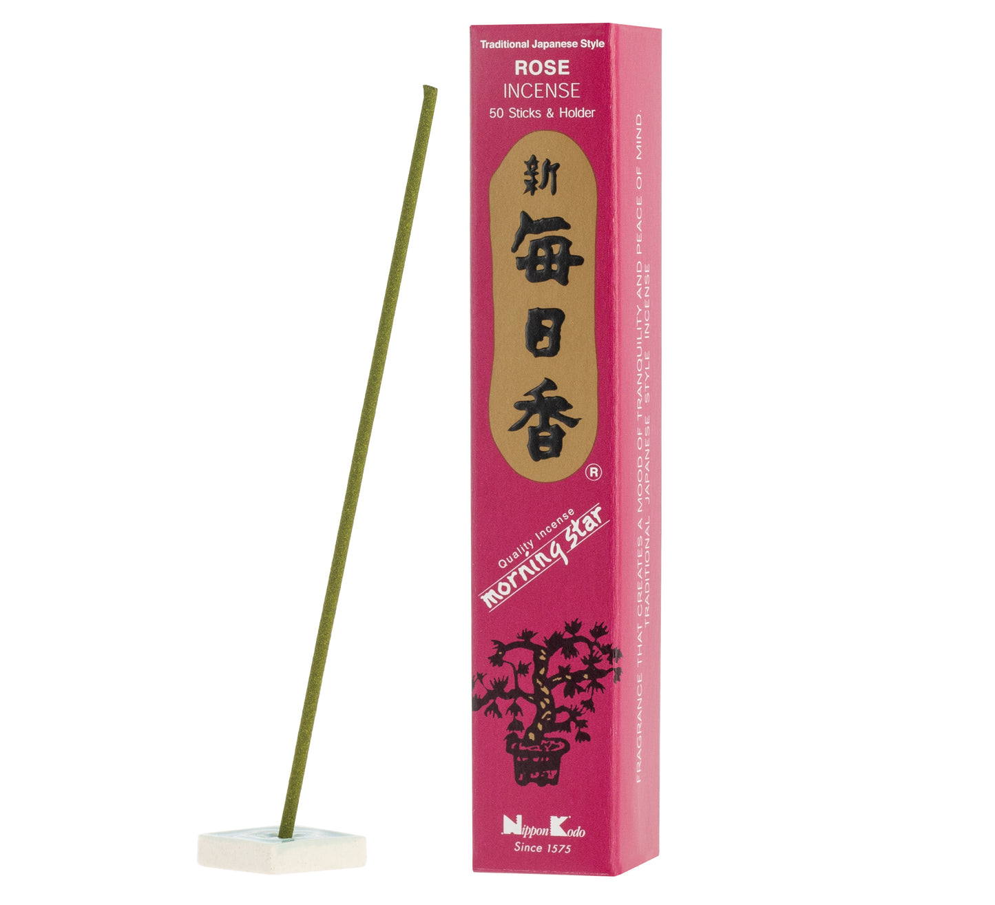 Incenso Morning Star - Rose, 50 bastoncini
