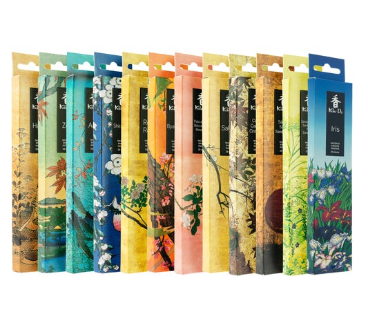 Koh Do Incense Pack - 12 Fragrances, Assortment 1