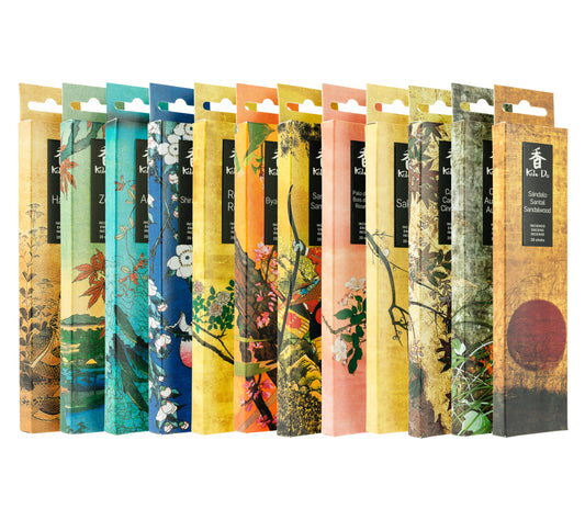 Koh Do Incense Pack - 12 Fragrances, Assortment 1