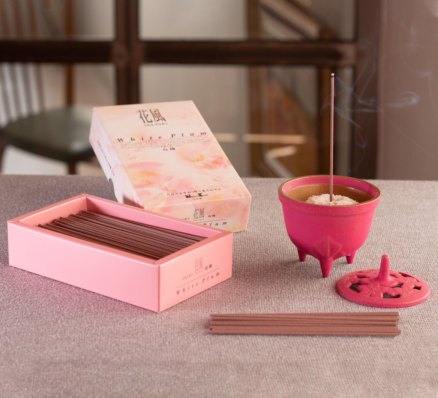 Ka-fuh Incense - White Plum, Large Box