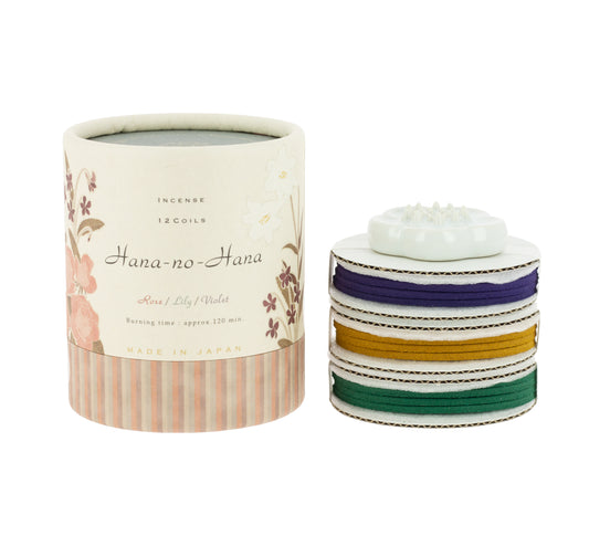 Räucherspiralen Hana no Hana – 3 Blumen