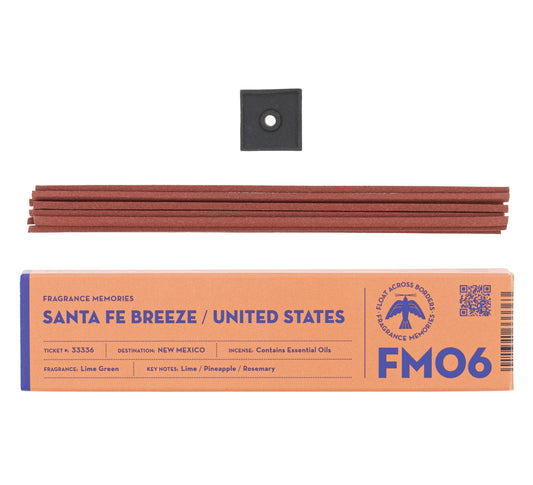 Incienso Fragrance Memories Santa Fe Breeze