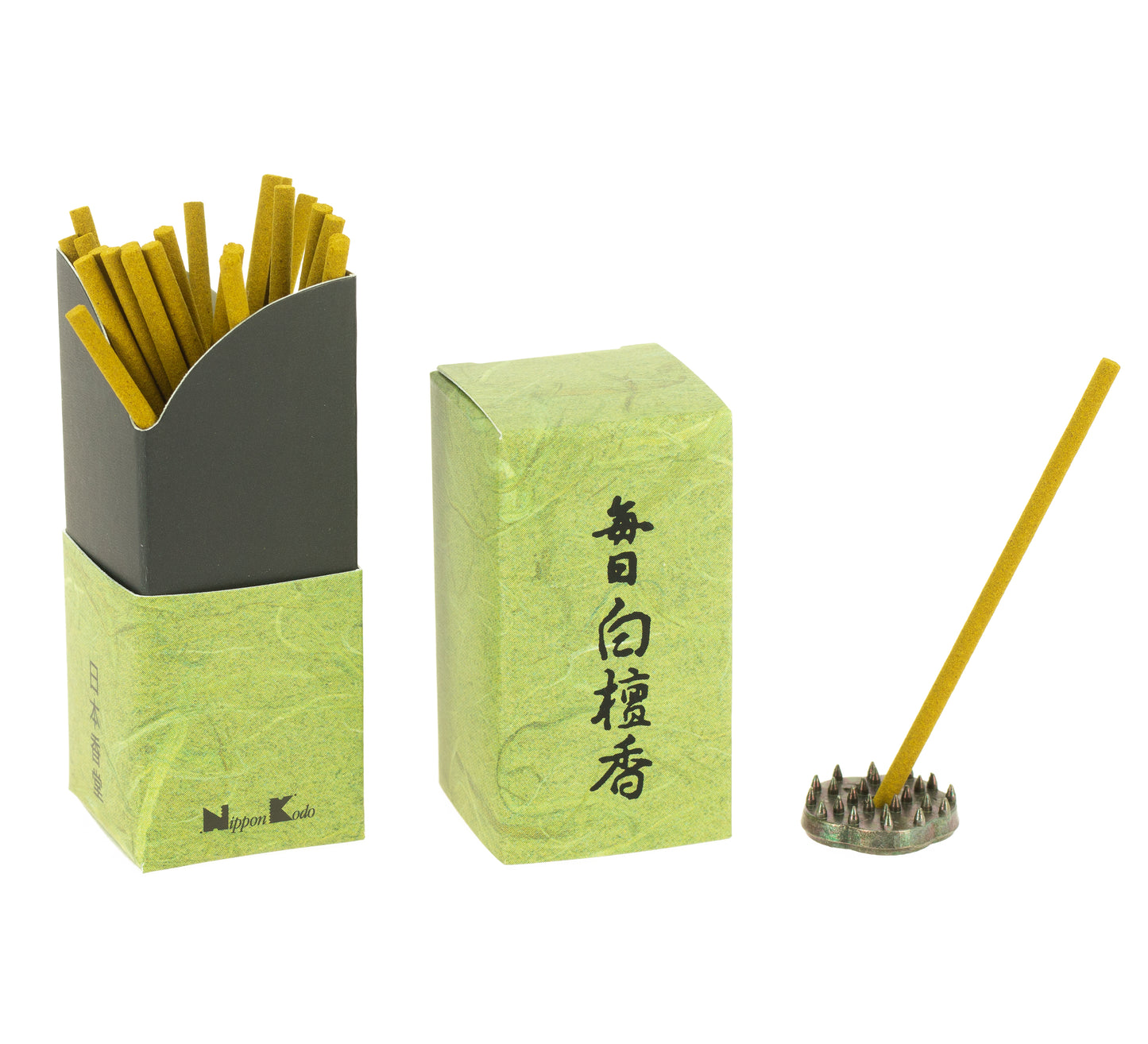 Incenso Mainichi Byakudan - Sandalo, 24 bastoncini