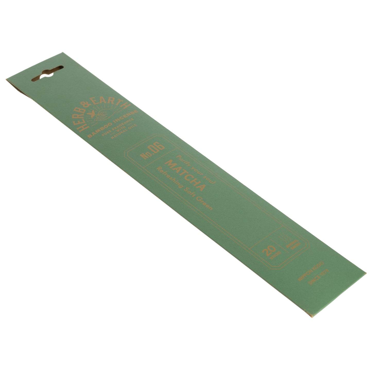 Herb & Earth Incense - Matcha