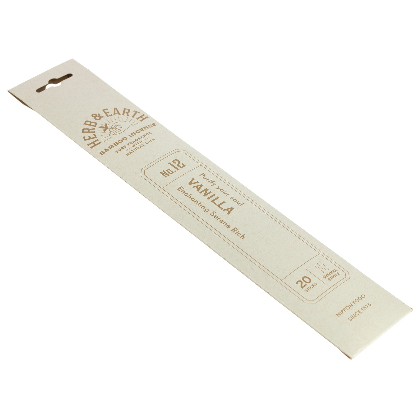 Räucherstäbchen Herb & Earth - Vanille
