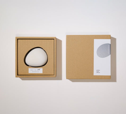 Elemense Pottery Stone Diffuser nº2 - White