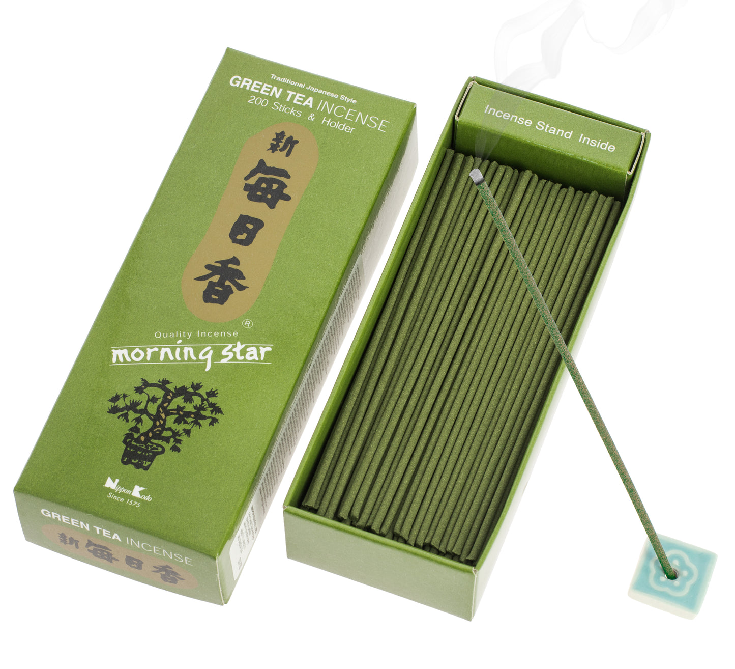 Morning Star Incense - Green Tea, 200 Sticks