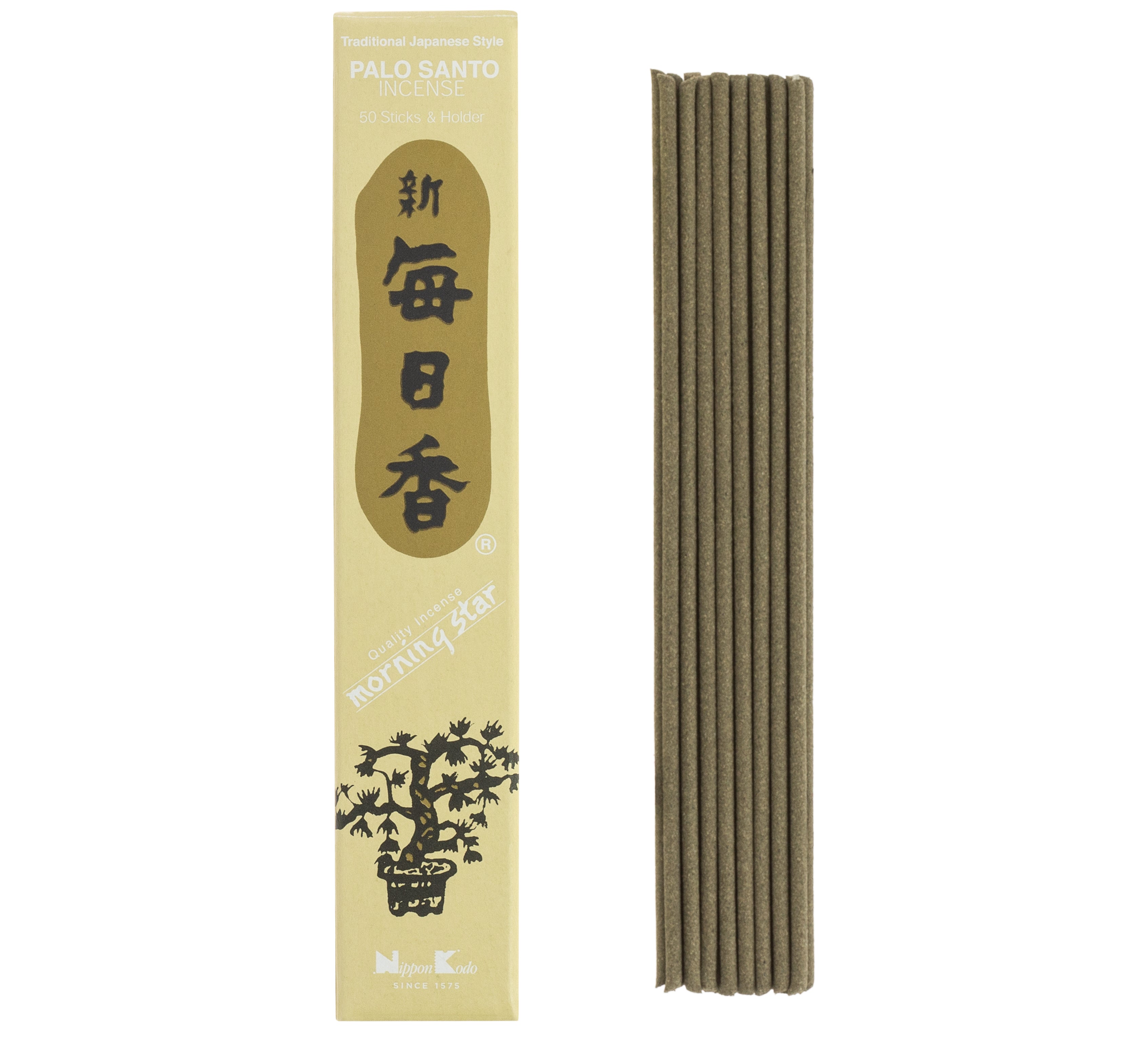 Incienso Morning Star Palo Santo 50 barritas – Tierra Zen