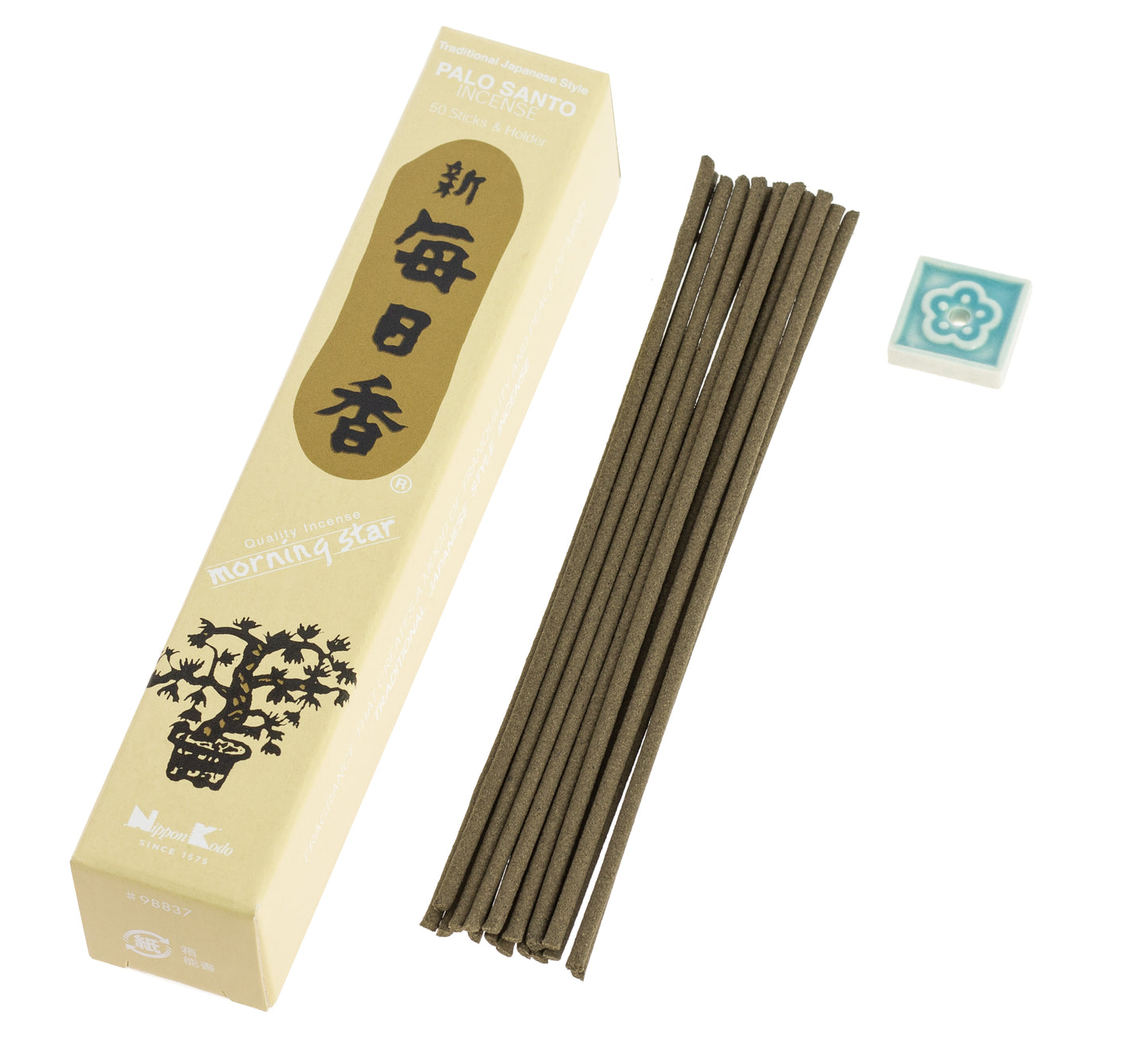 Incenso Morning Star - Palo Santo, 50 bastoncini