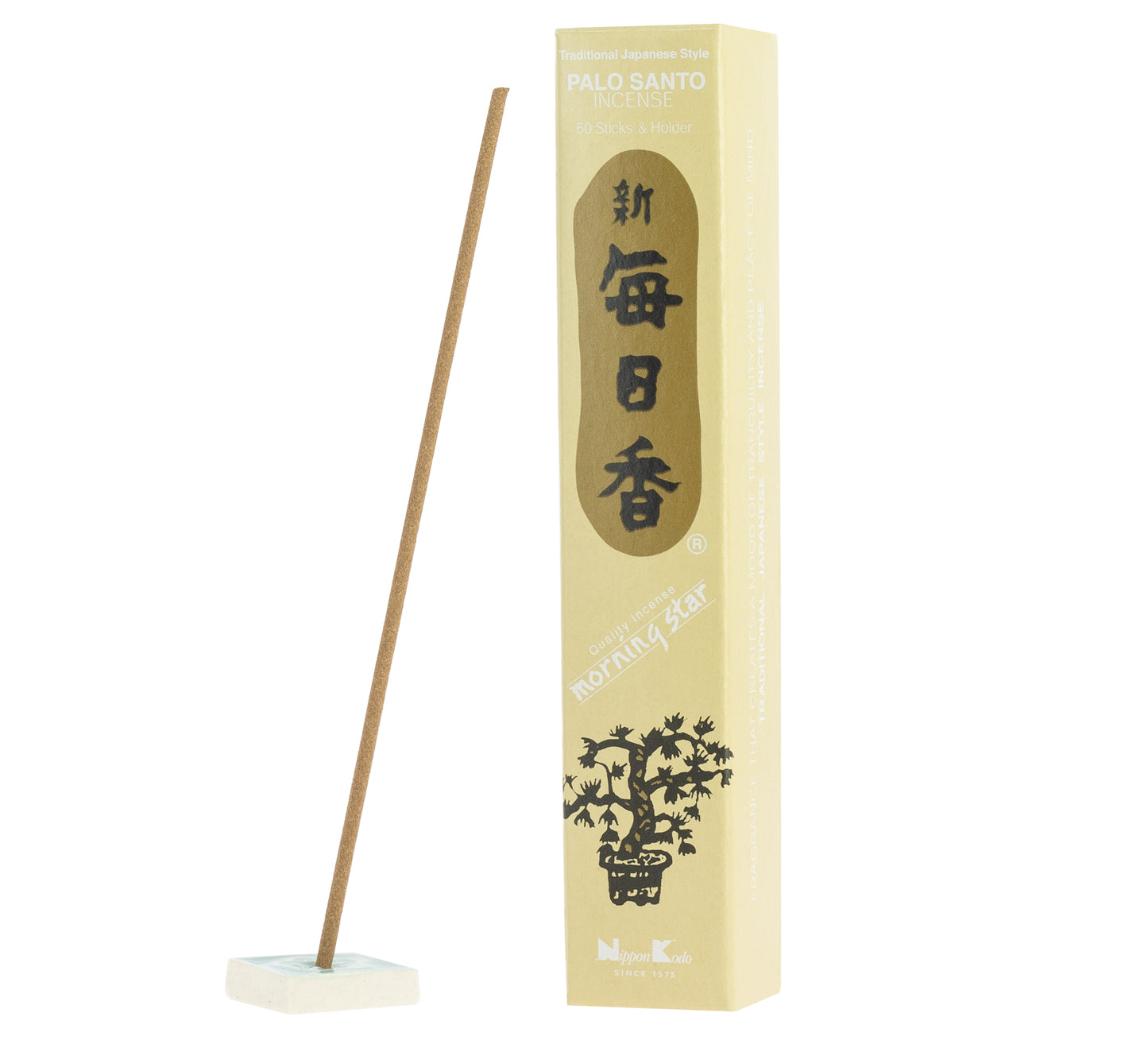 Incenso Morning Star - Palo Santo, 50 bastoncini