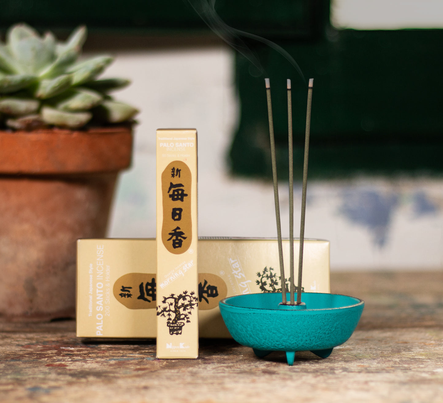 Incenso Morning Star - Palo Santo, 50 bastoncini