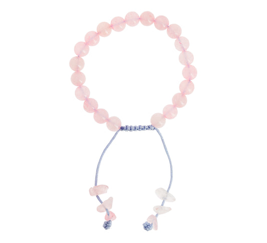 Pulsera-mala Cuarcita Rosa