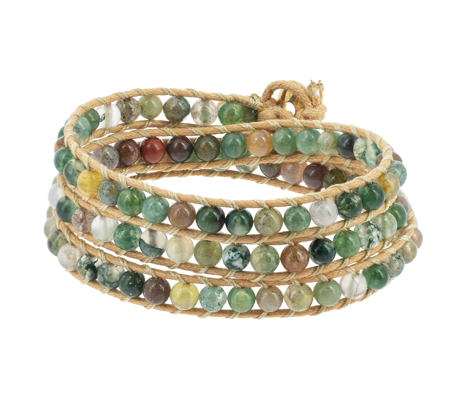 Pulsera Naga Jaspe Oceánico