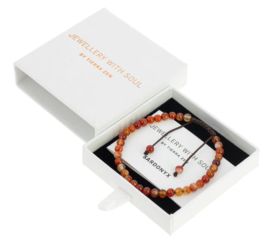 Bracciale Kora - Sardonice rossa