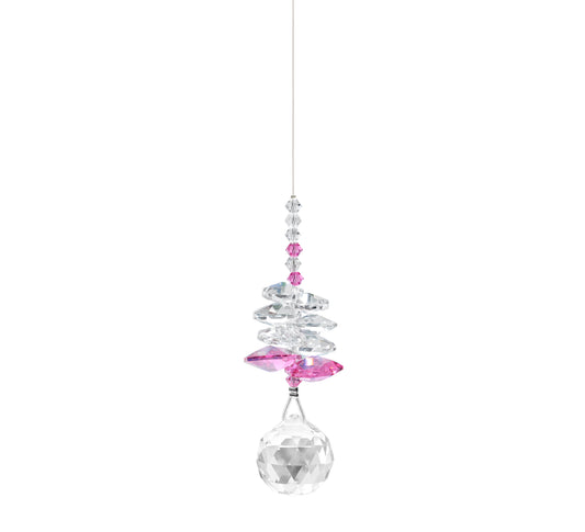 Birthstone Crystal Cascade - Rose Quartz, October