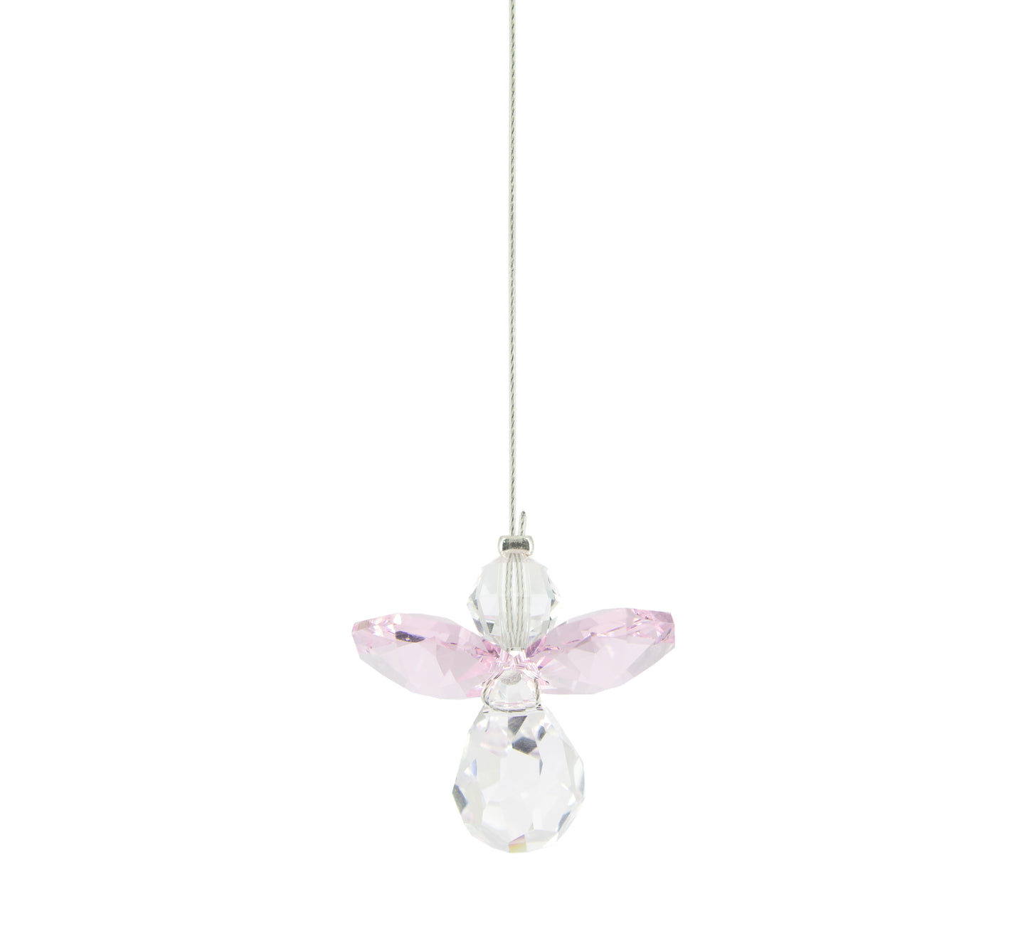 Anjo da Guarda Cristal Suncatcher - outubro