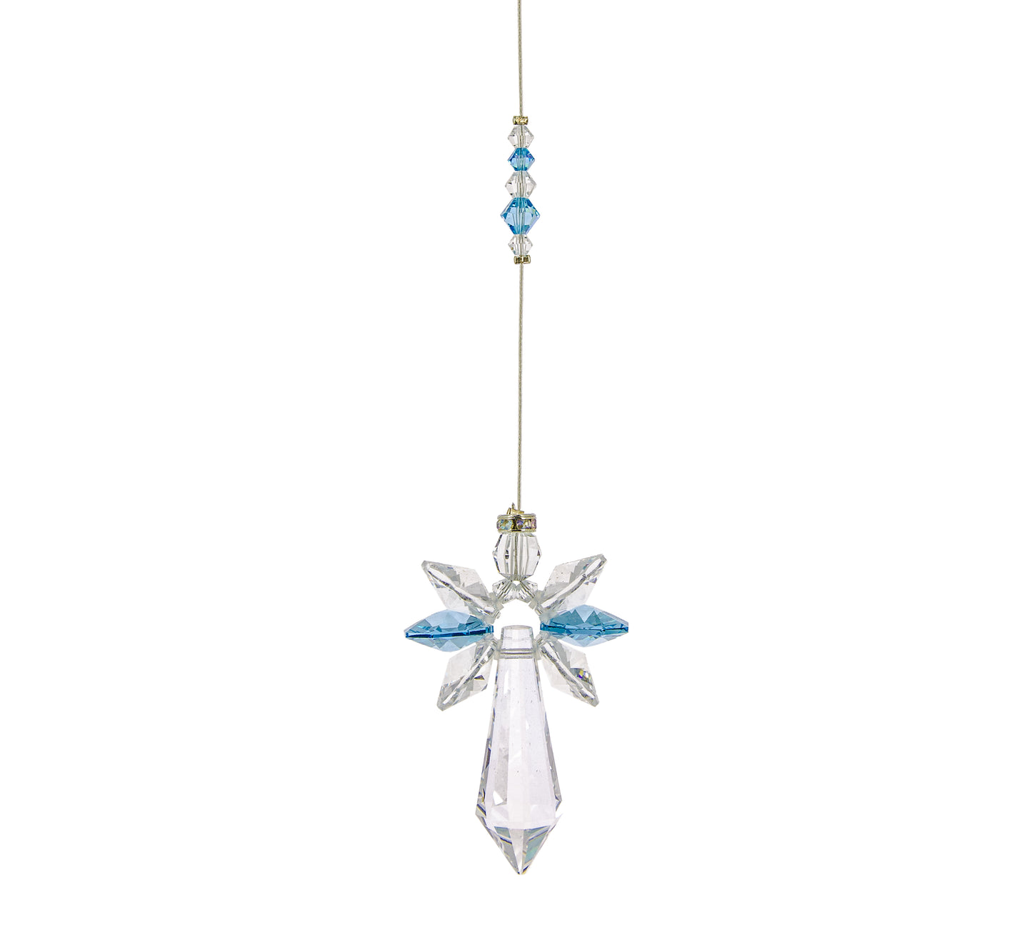 Archangel Crystal Suncatcher - March