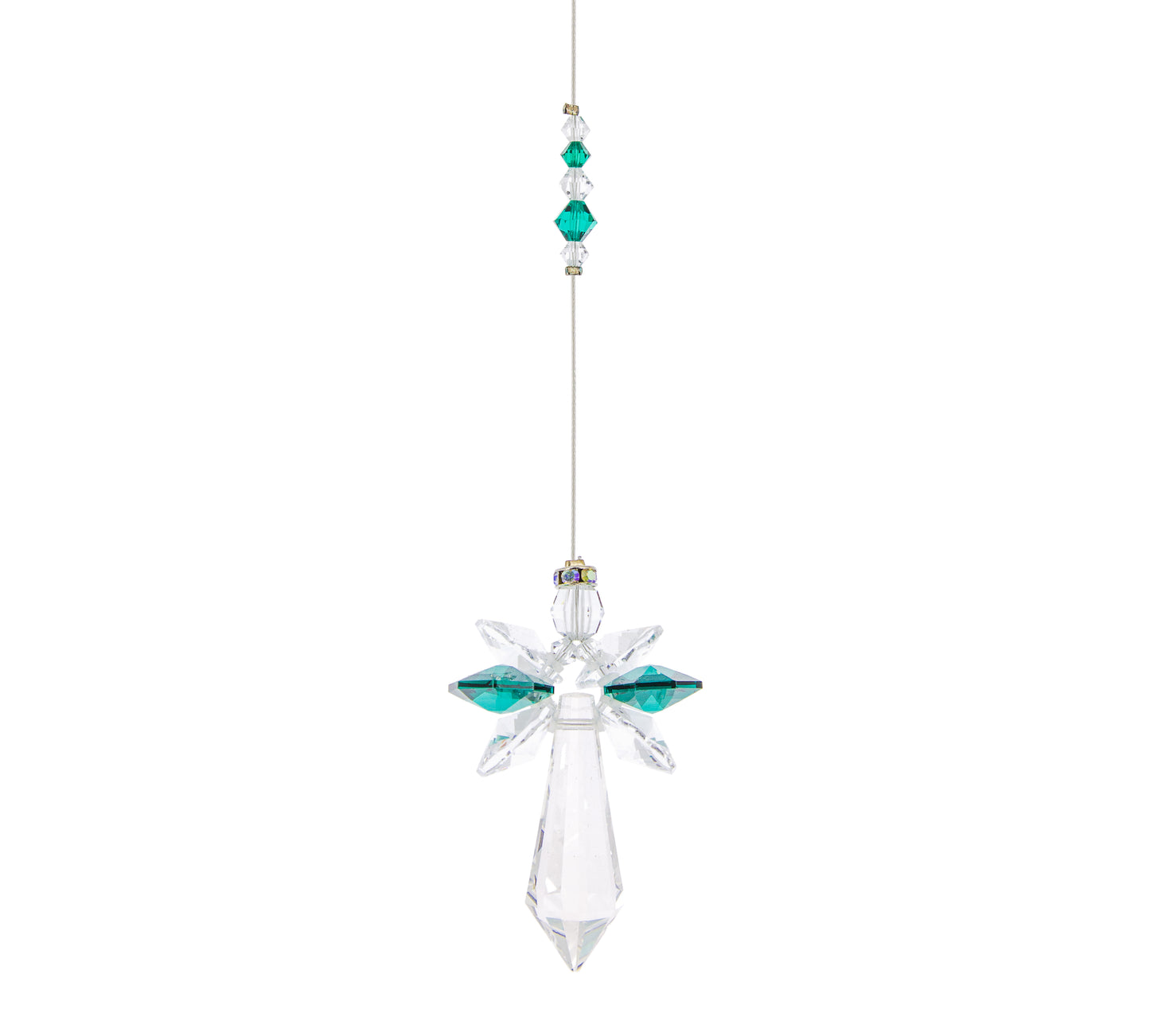 Archangel Crystal Suncatcher - May