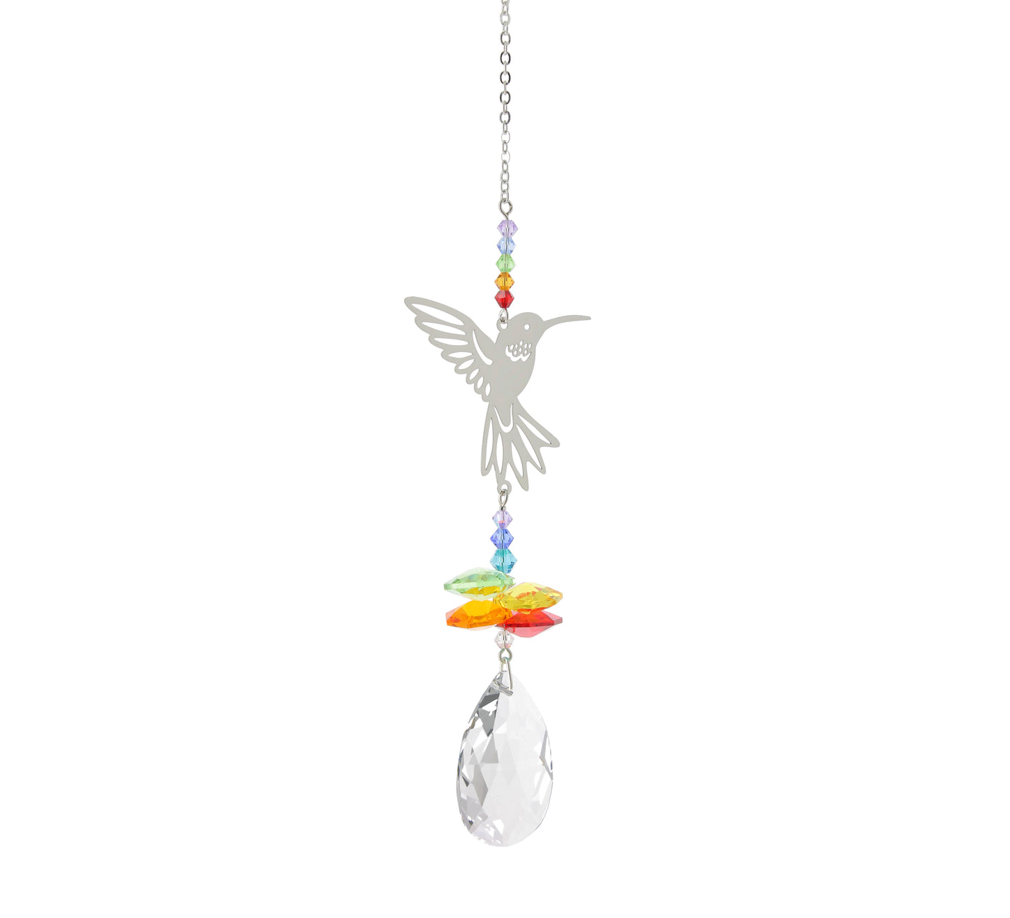 Crystal Fantasy Suncatcher - Hummingbird