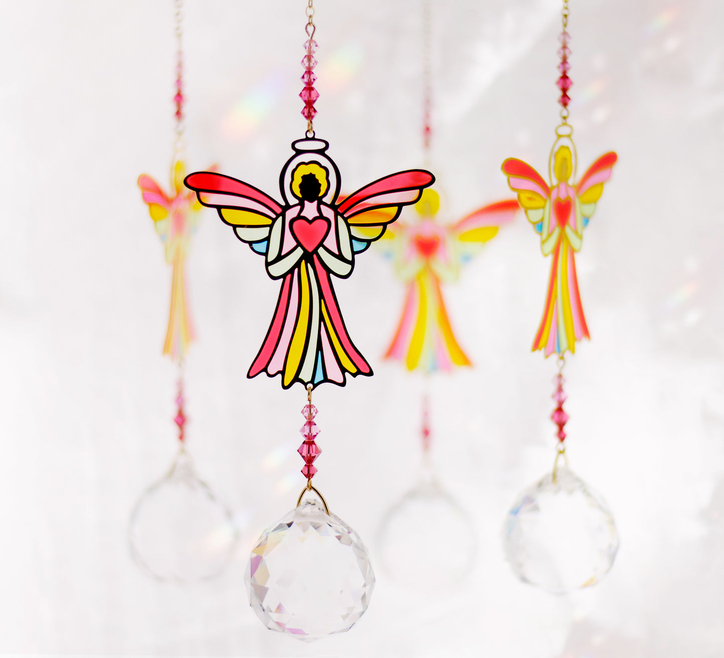 Grand Cristal Feng Shui Ange Gardien
