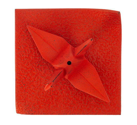 Iwachu Räucherstäbchenhalter - Rot Orizuru