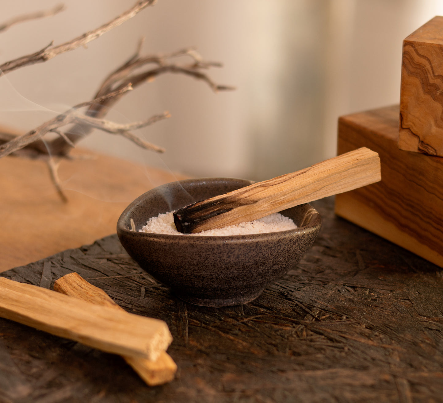 Funagata Incense Burner - Brown
