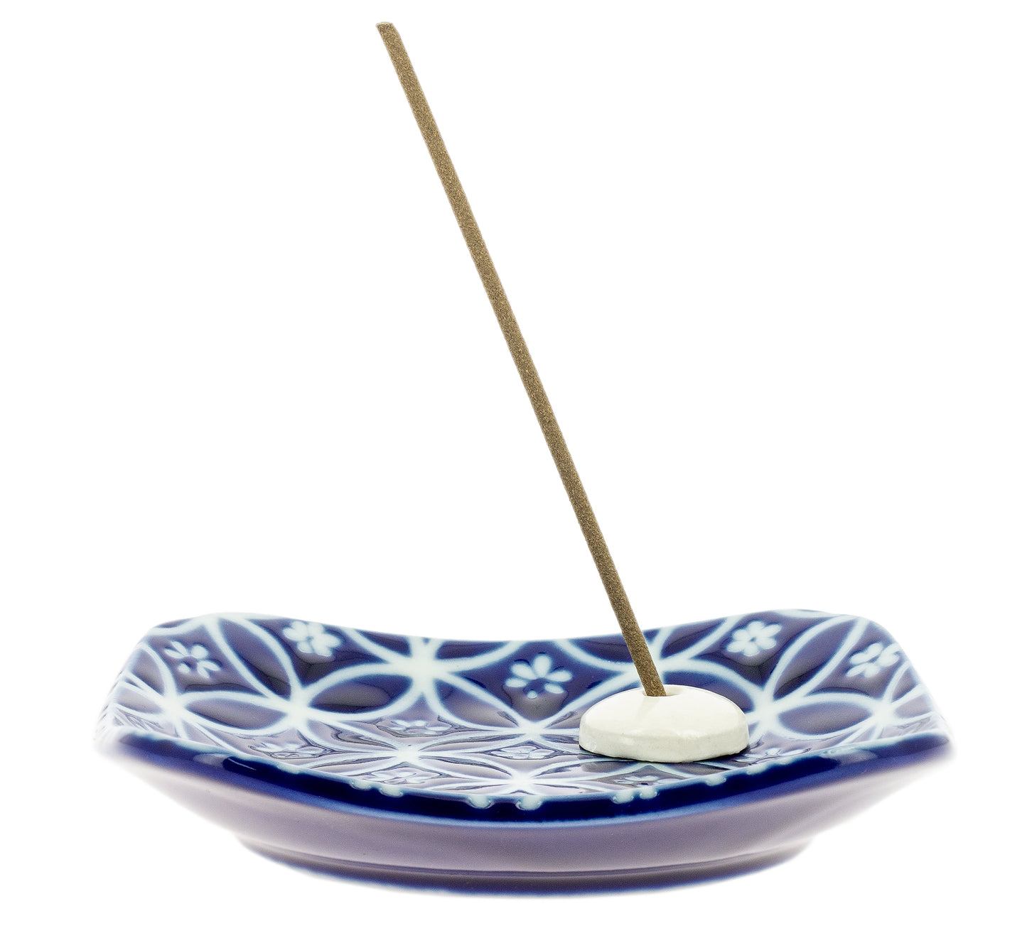 Flat Incense Burner - Ruri Shippoh