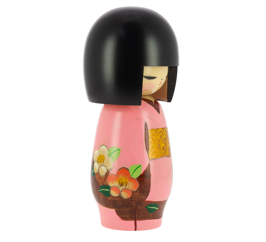 Kokeshi Doll - Kimono, Summer