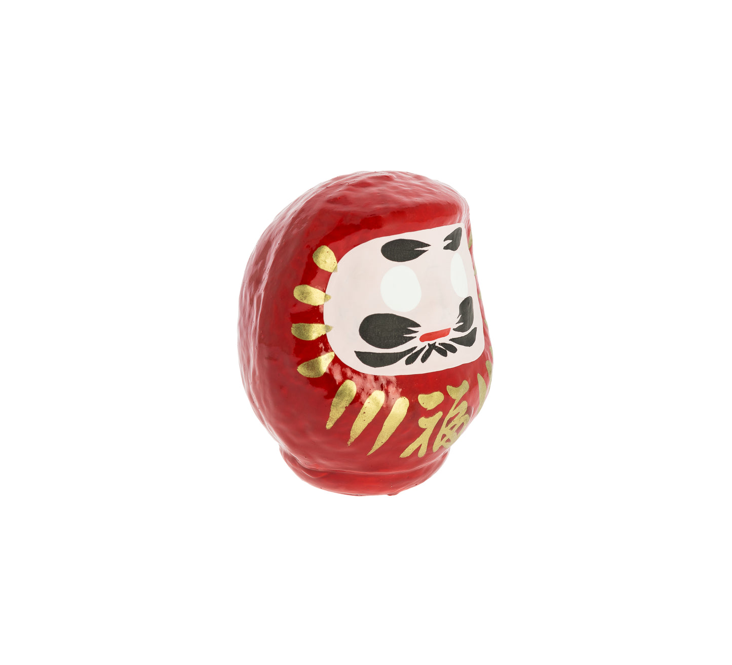 Rotes traditionelles Daruma - Glück, groß