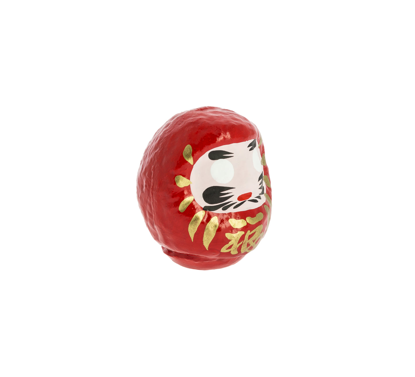 Daruma Tradicional Vermelho - Boa Fortuna, Médio