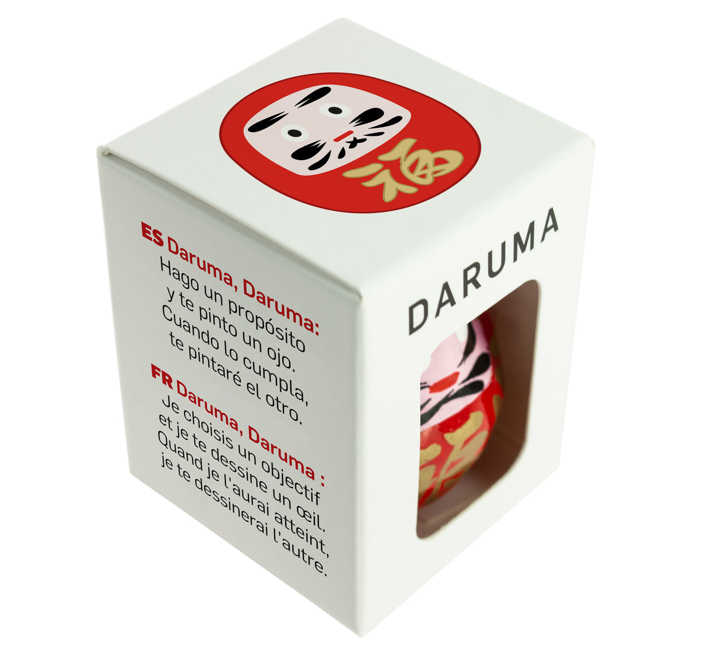 Daruma Tradicional Rojo - Pequeño, Suerte