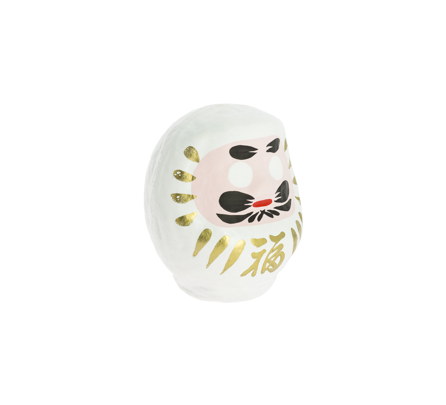 White Daruma - Love, Large