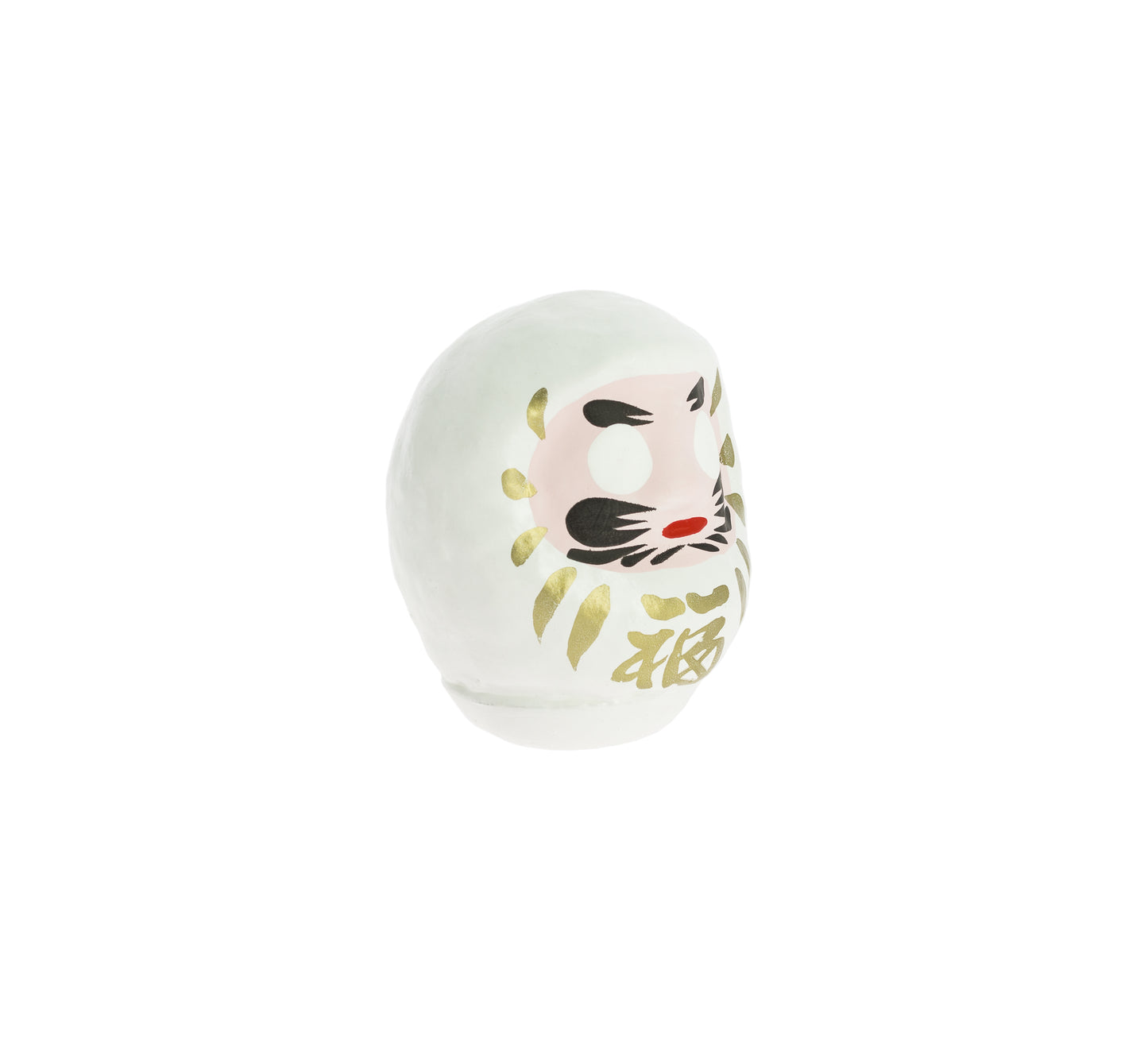 Daruma tradizionale bianco - Amore, Medio