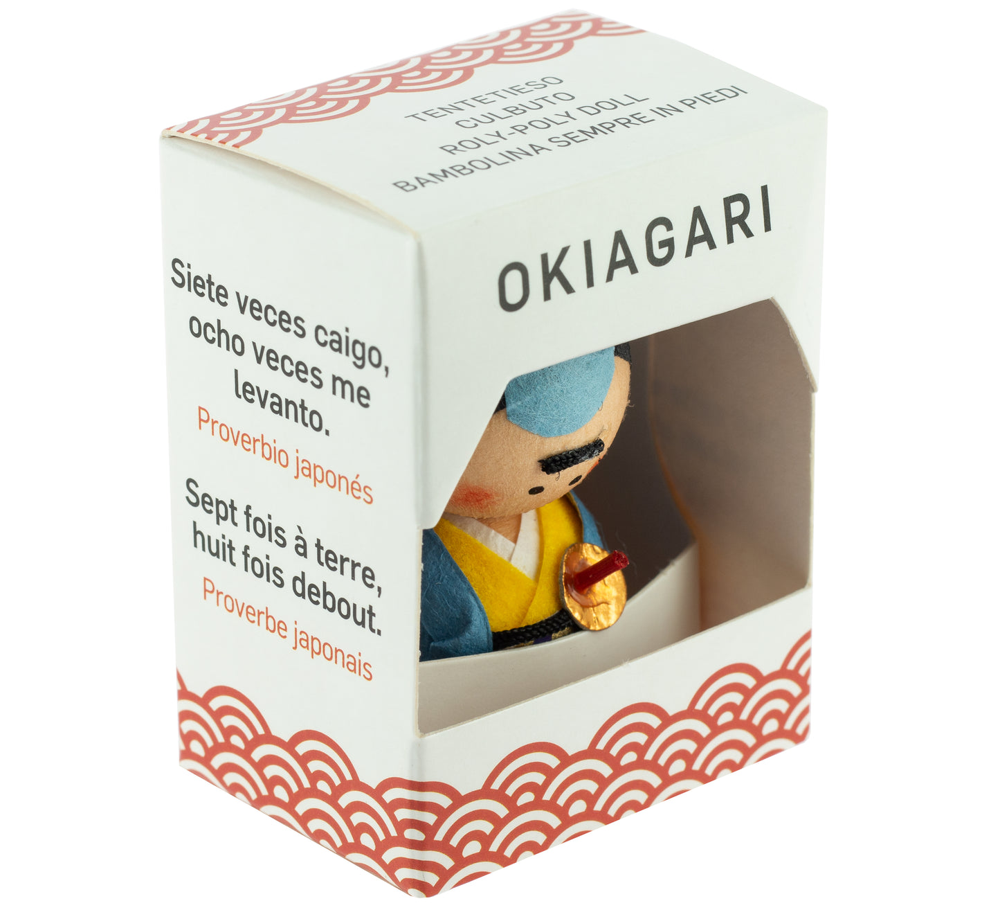 Bambola di peluche Okiagari - Samurai