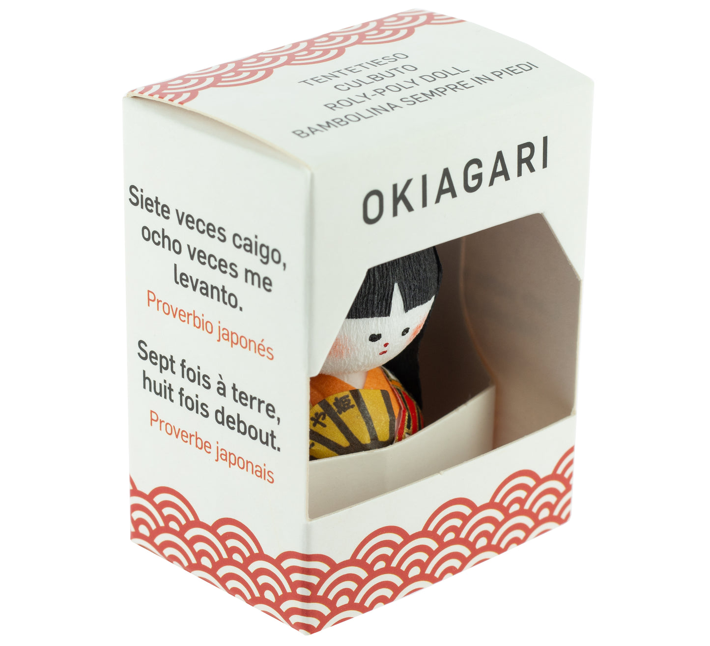 Bambola Okiagari Roly-poly - Principessa Kaguyahime