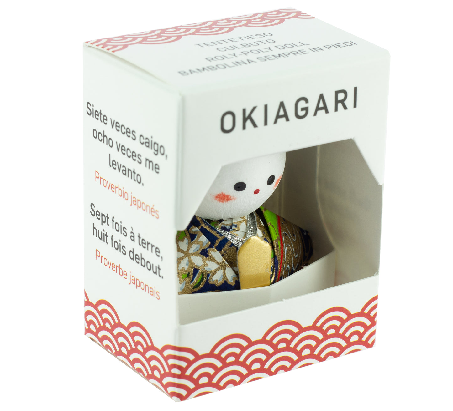 Boneco Roly-poly Okiagari - Imperador