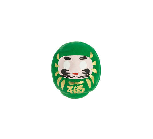 Green Traditional Daruma  - Health, Medium