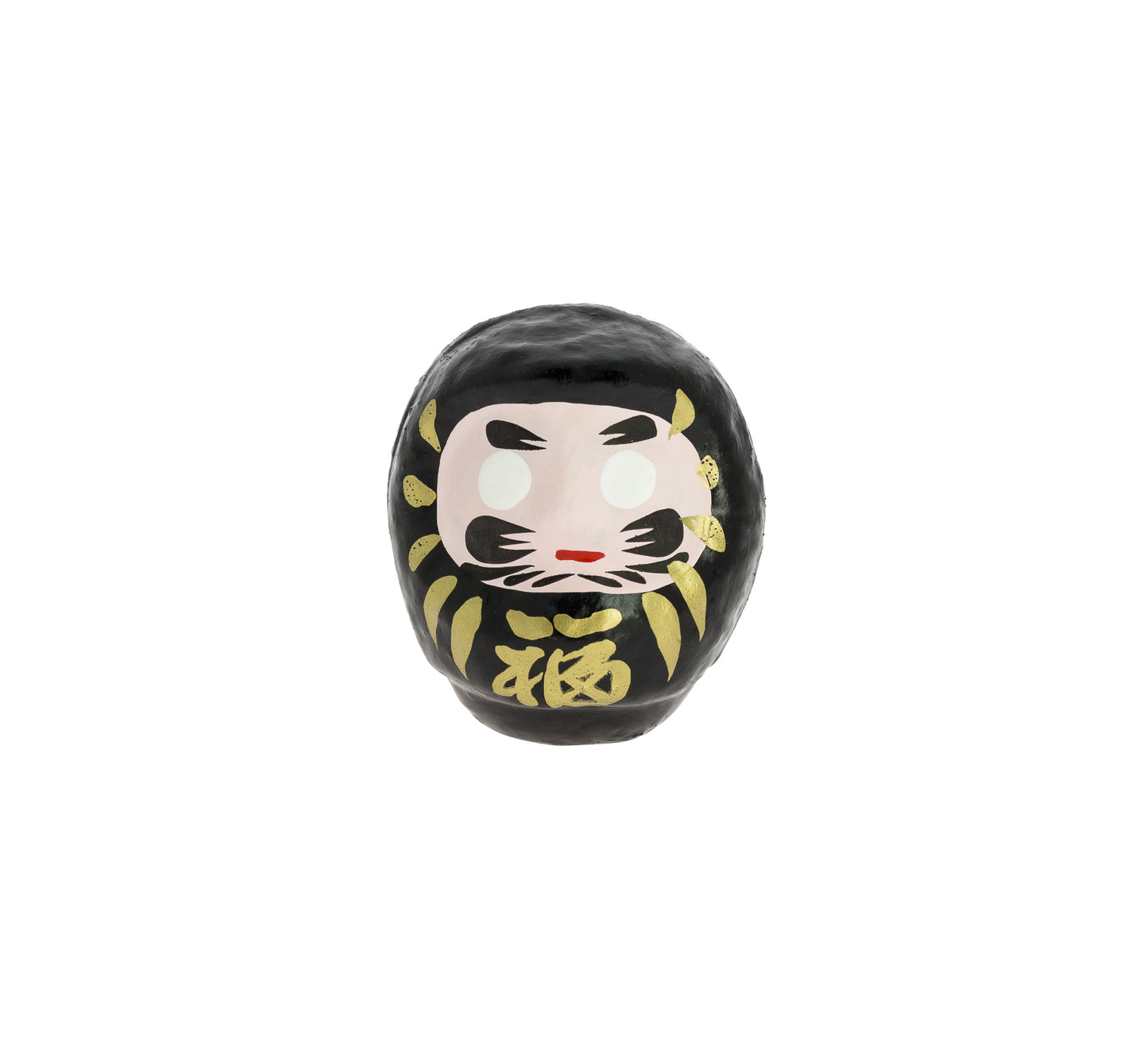 Daruma Negro Mediano - Protección