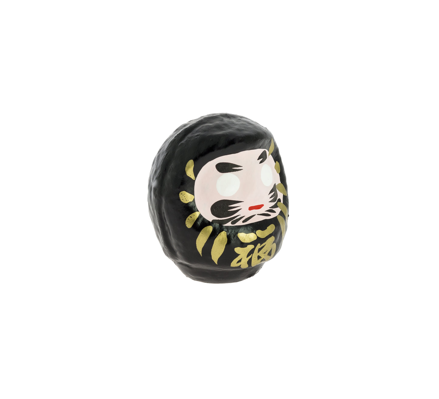 Daruma Negro Mediano - Protección