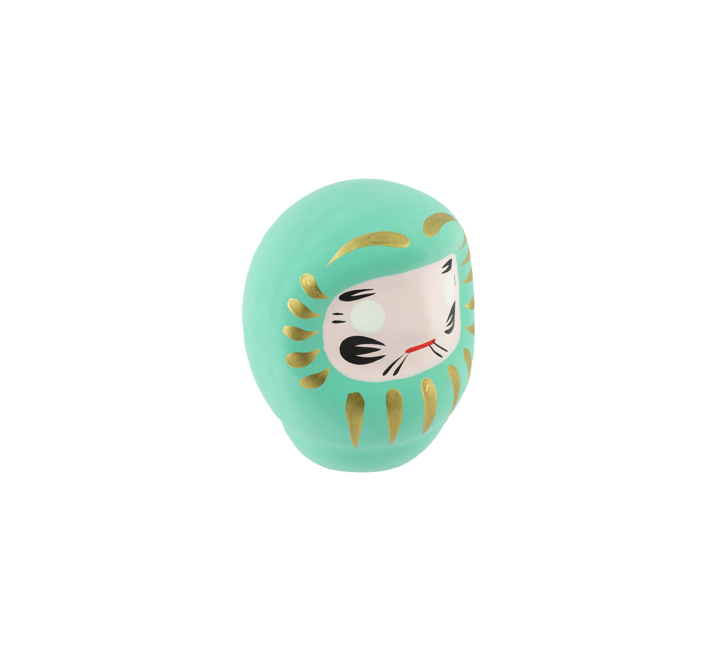 Daruma turchese - Realizzazione accademica, Medio