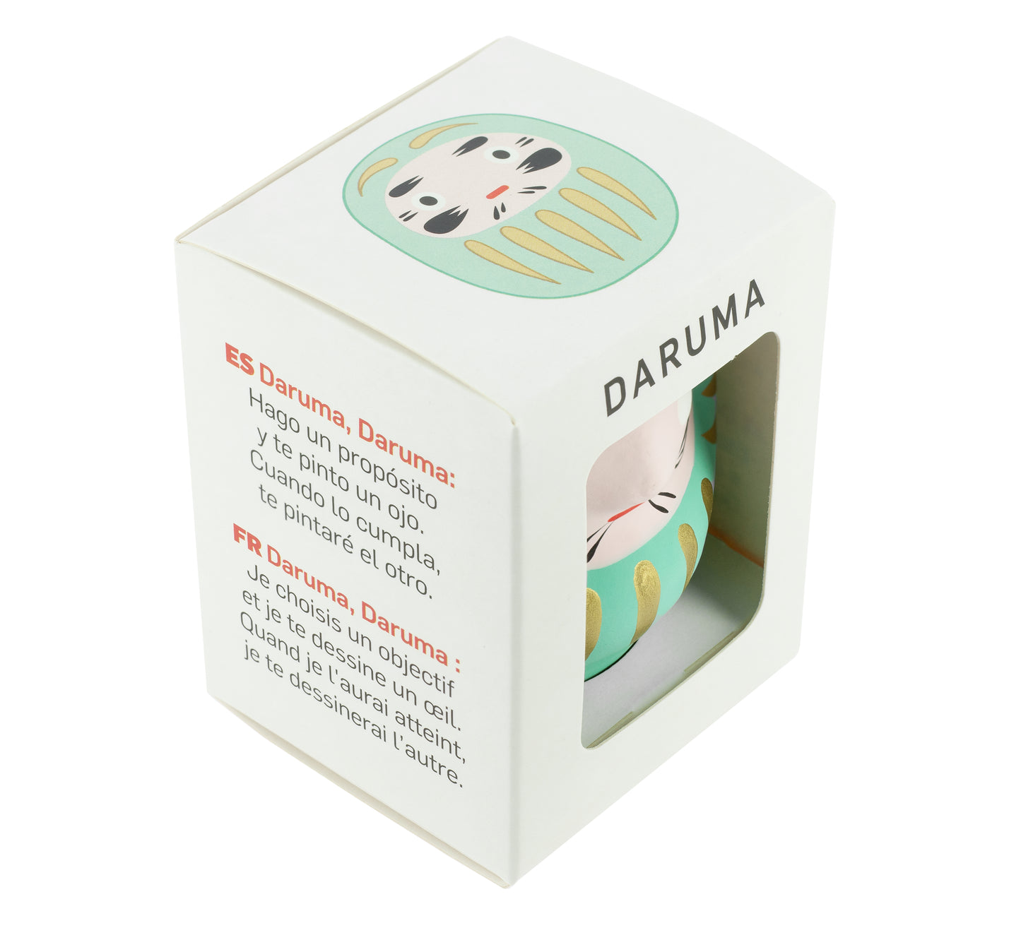 Daruma turchese - Realizzazione accademica, Medio