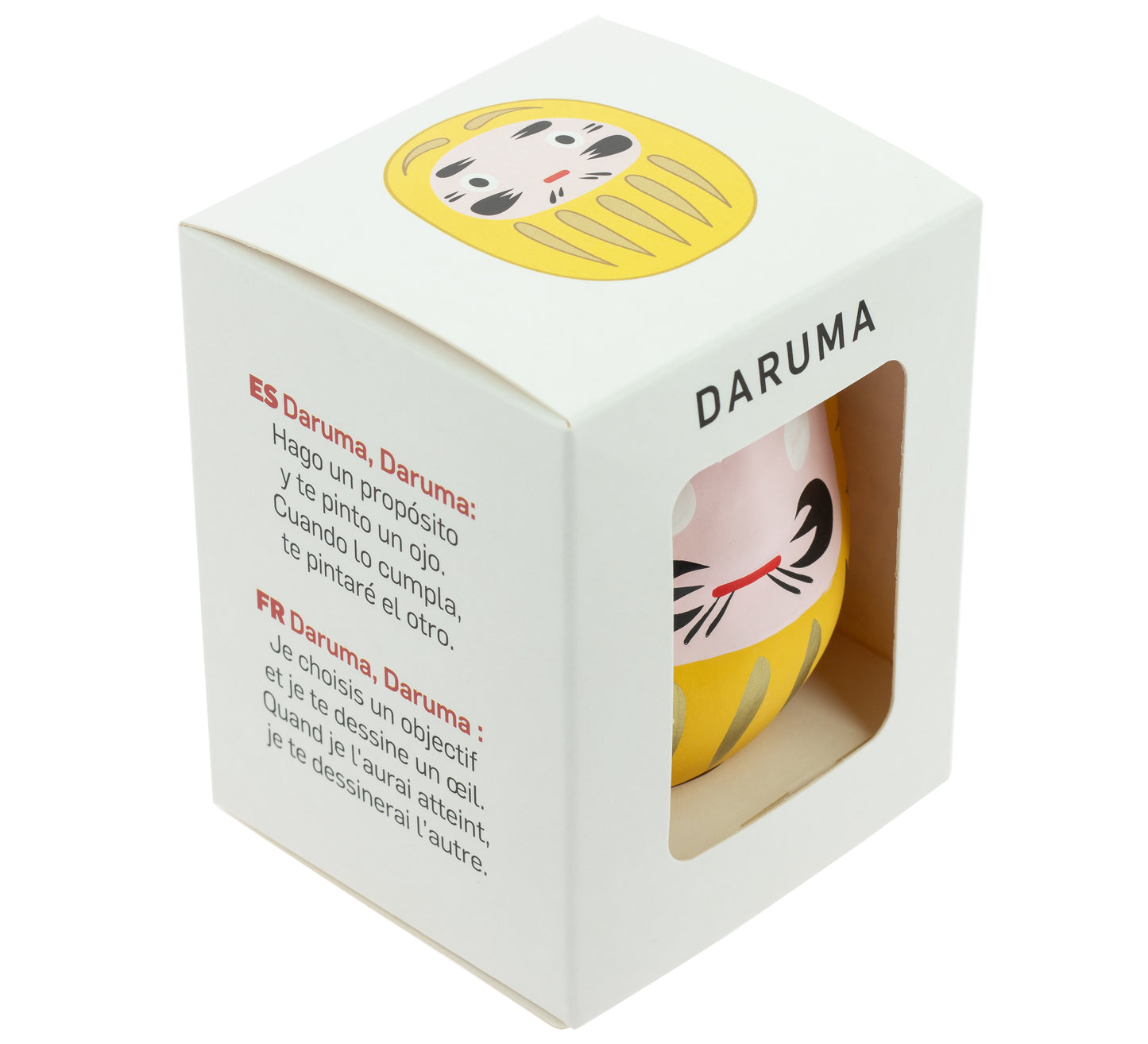 Daruma giallo - Prosperità, grande