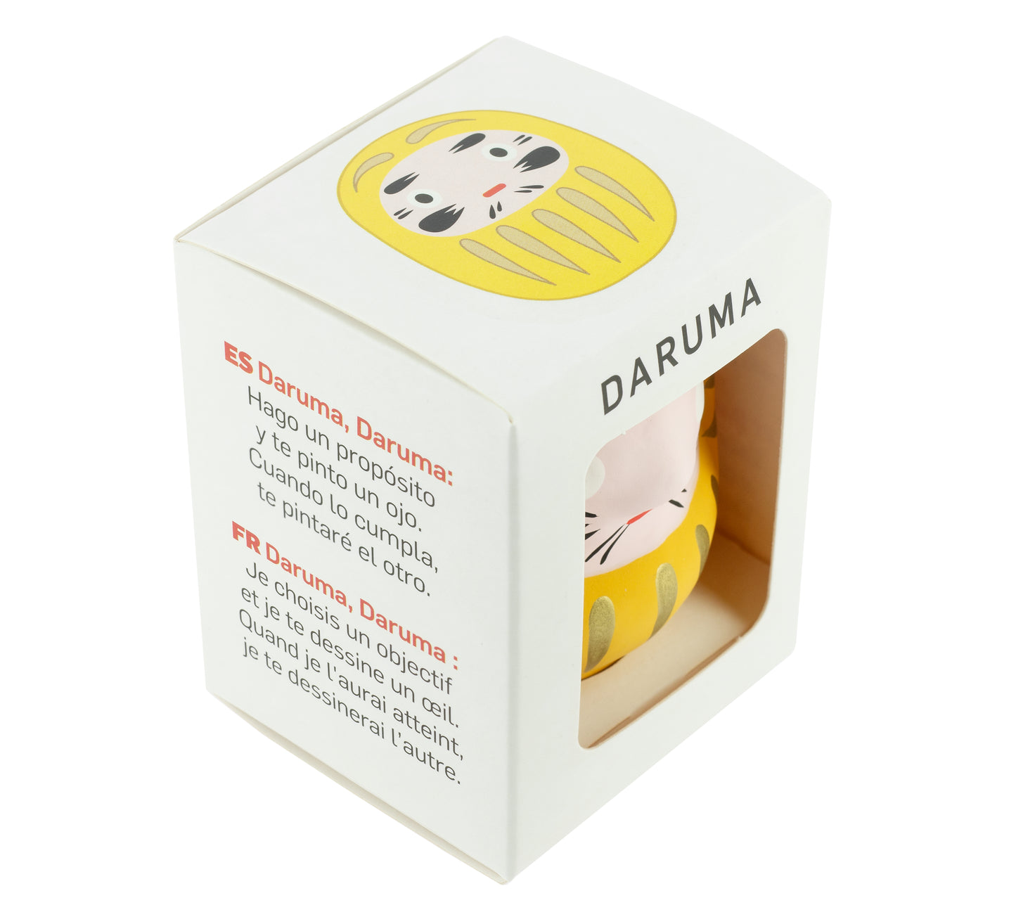 Daruma giallo - Prosperità, Medio
