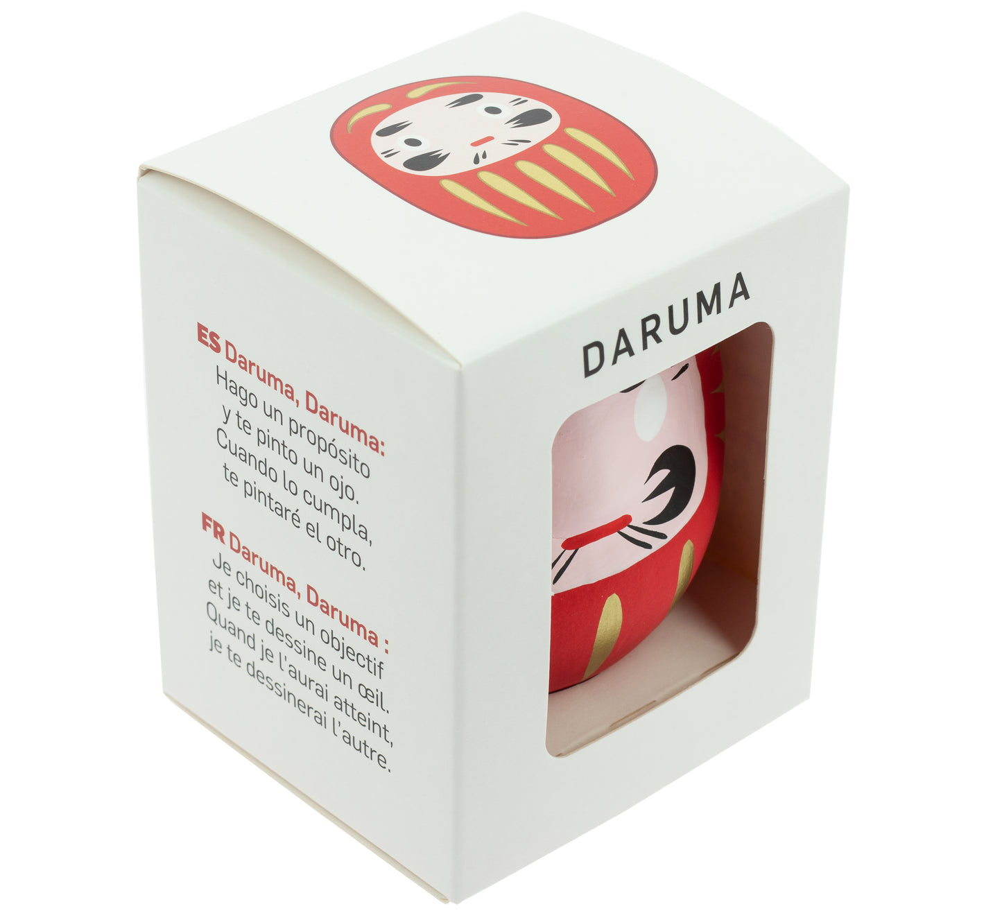 Daruma Vermelho - Boa Sorte, Grande