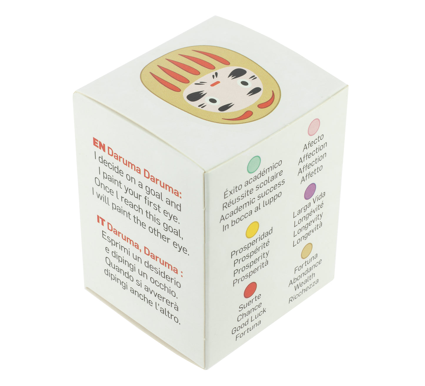 Daruma d'oro - Ricchezza, Medio