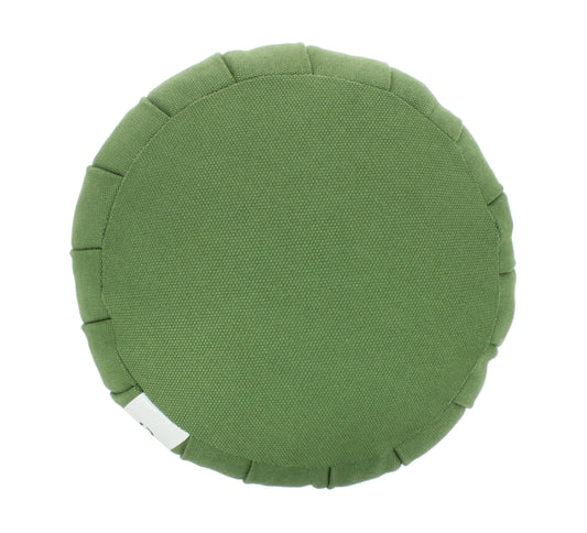 Kapok Round Zafu - Olive green