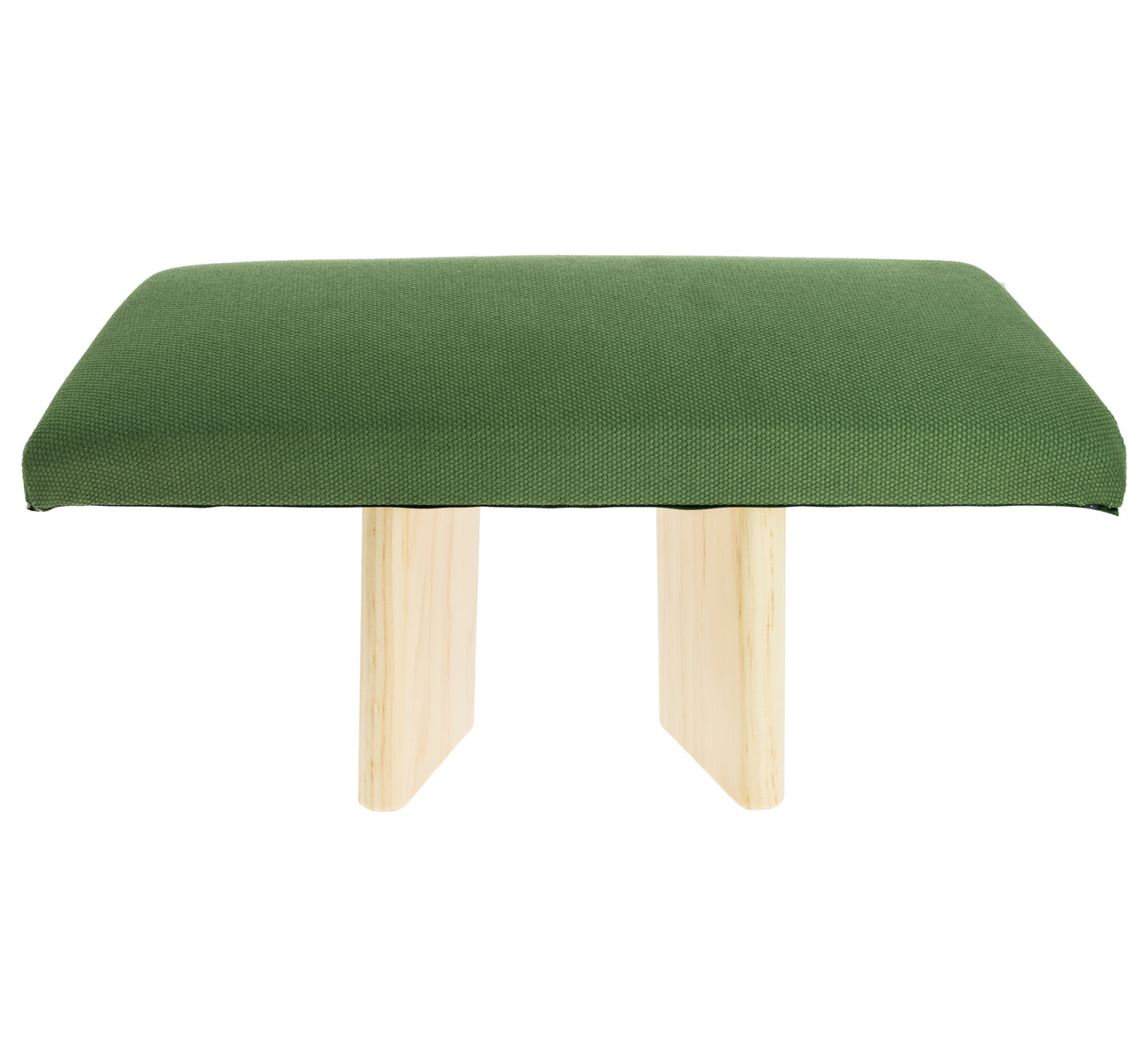 Panchina da meditazione imbottita - Verde oliva